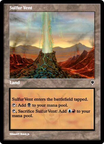 Sulfur Vent