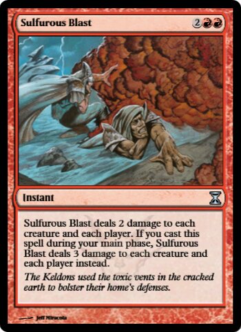 Sulfurous Blast
