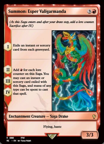 Summon: Esper Valigarmanda