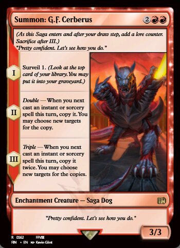 Summon: G.F. Cerberus