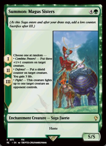 Summon: Magus Sisters