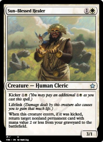 Sun-Blessed Healer