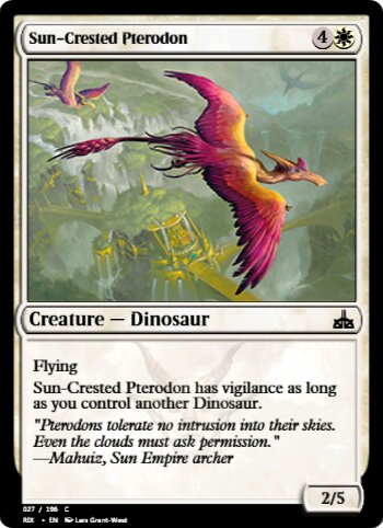 Sun-Crested Pterodon
