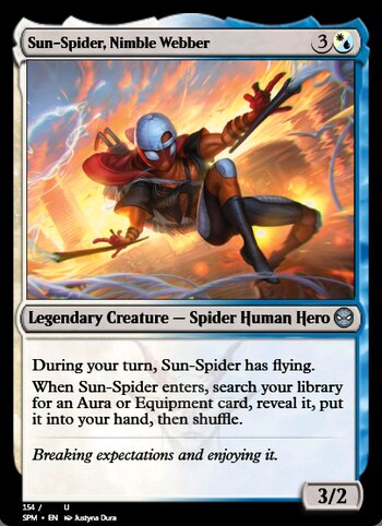 Sun-Spider, Nimble Webber