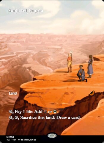 Sunbaked Canyon