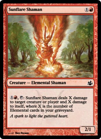 Sunflare Shaman
