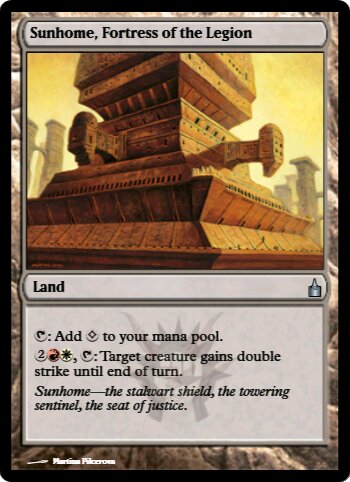 Sunhome, Fortress of the Legion