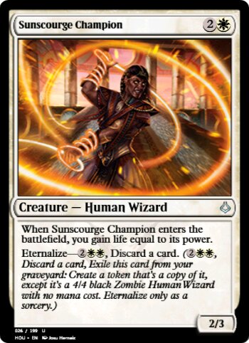 Sunscourge Champion