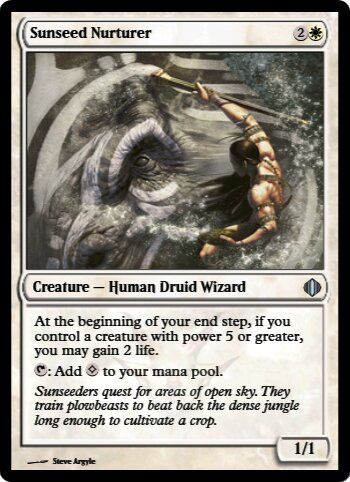 Sunseed Nurturer