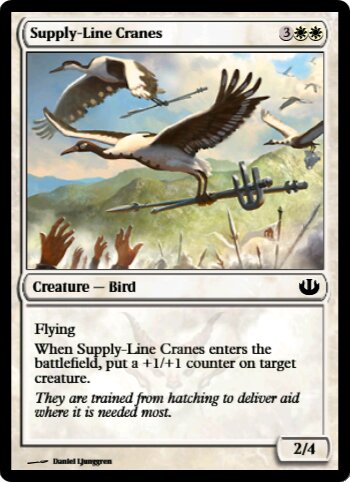 Supply-Line Cranes