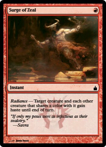 Surge of Zeal