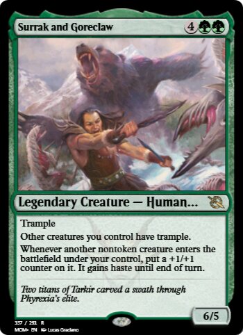 Surrak and Goreclaw