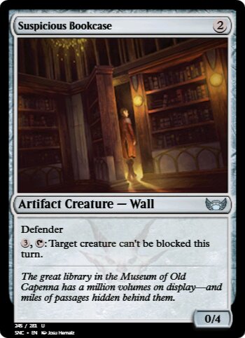 Suspicious Bookcase