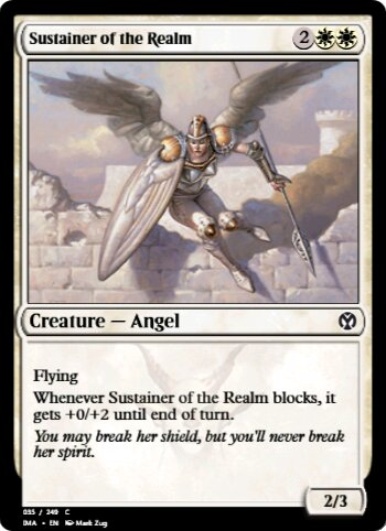 Sustainer of the Realm