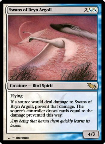 Swans of Bryn Argoll