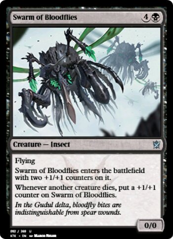 Swarm of Bloodflies
