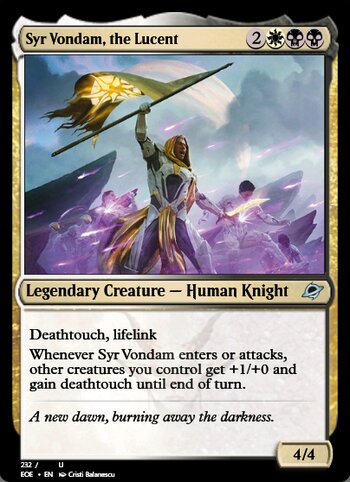 Syr Vondam, the Lucent