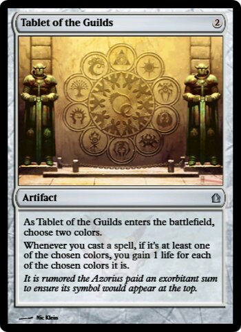 Tablet of the Guilds