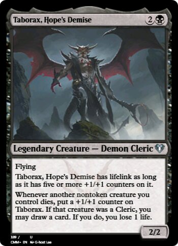 Taborax, Hope's Demise