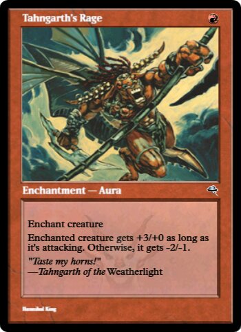 Tahngarth's Rage