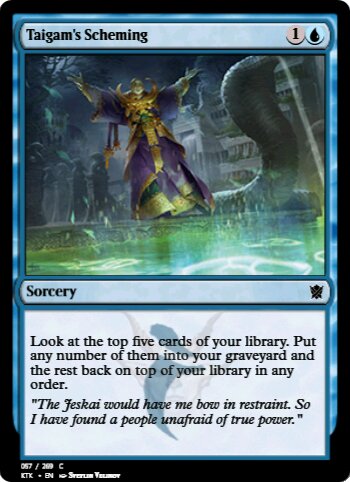 Taigam's Scheming