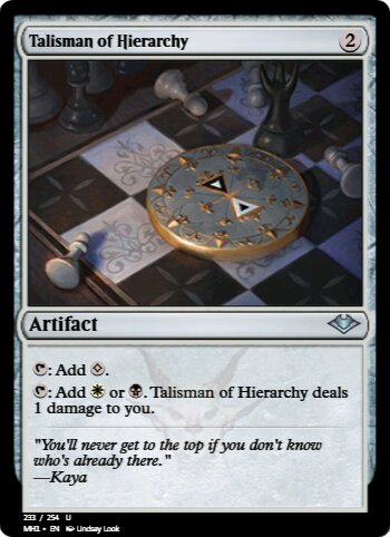 Talisman of Hierarchy