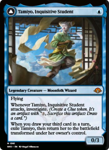 Tamiyo, Inquisitive Student