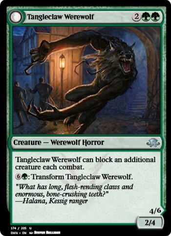 Tangleclaw Werewolf
