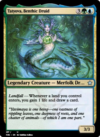 Tatyova, Benthic Druid
