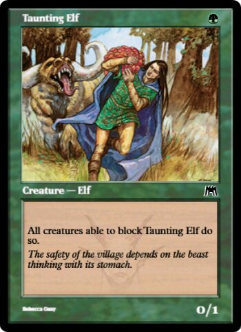 Taunting Elf