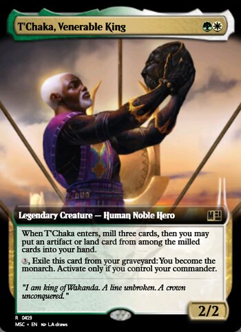 T'Chaka, Venerable King