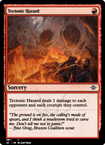 Tectonic Hazard
