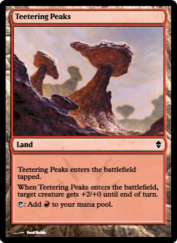 Teetering Peaks