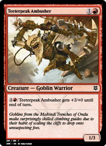 Teeterpeak Ambusher