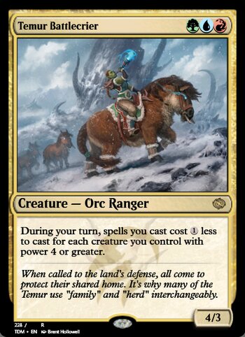 Temur Battlecrier