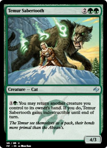 Temur Sabertooth
