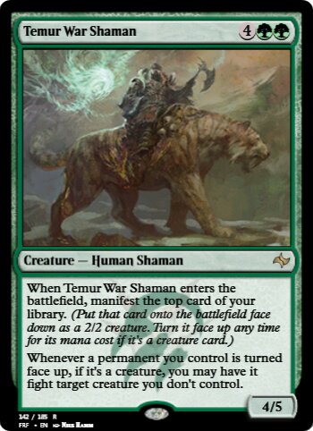 Temur War Shaman