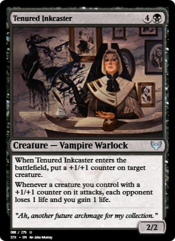 Tenured Inkcaster