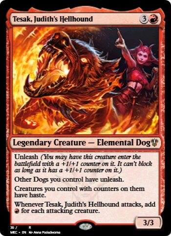Tesak, Judith's Hellhound