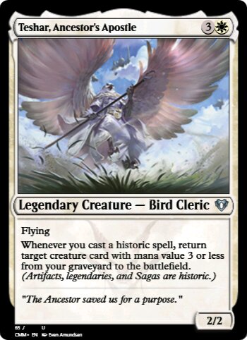 Teshar, Ancestor's Apostle
