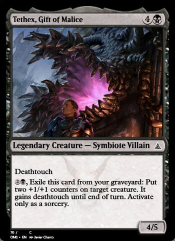 Tethex, Gift of Malice