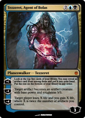 Tezzeret, Agent of Bolas