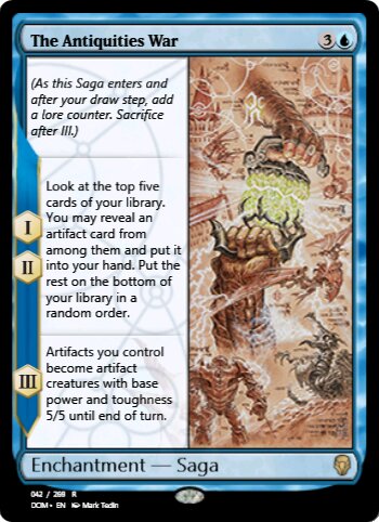The Antiquities War