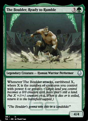 The Boulder, Ready to Rumble