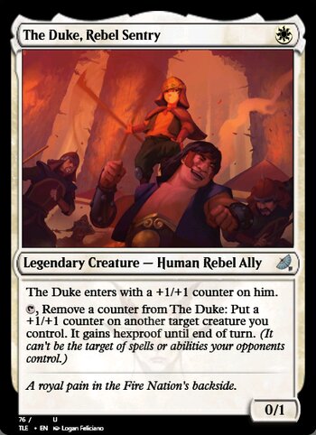 The Duke, Rebel Sentry