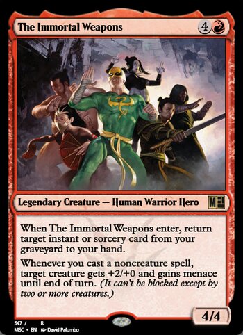 The Immortal Weapons