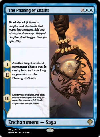 The Phasing of Zhalfir