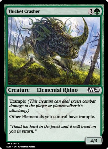Thicket Crasher