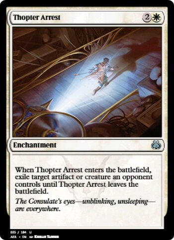 Thopter Arrest