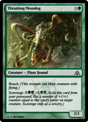 Thrashing Mossdog